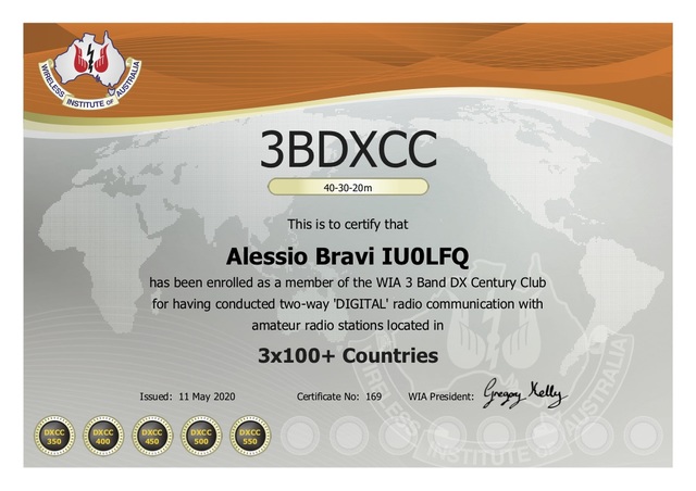 3BDXCC Digital - 550 #169